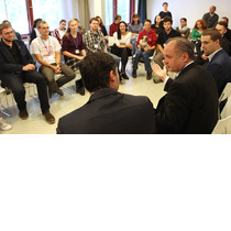 President Andrej Kiska met with the first Award Leaders