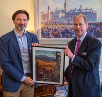 Slovenský obraz Kráľovej hole bude visieť  v kráľovskom paláci v Londýne!