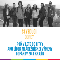 Si Vedúci DofE? Poď v lete do Litvy aj Ty!